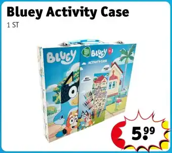 Kruidvat Bluey Activity Case aanbieding