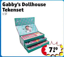 Kruidvat Gabby's Dollhouse Tekenset aanbieding