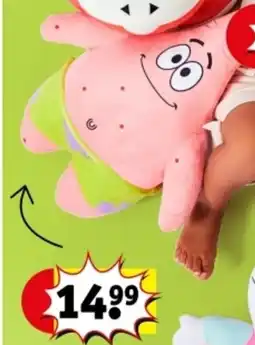 Kruidvat Pluchen Patrick Knuffel aanbieding
