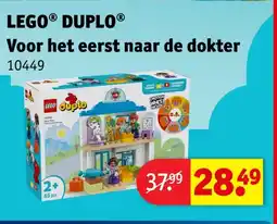 Kruidvat Lego Duplo Voor het eerst naar de dokter aanbieding