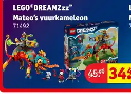 Kruidvat Lego Dreamzz Mateo's vuurkameleon aanbieding