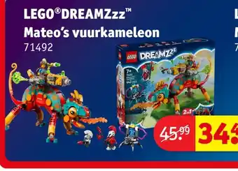 Kruidvat Lego Dreamzz Mateo's vuurkameleon aanbieding