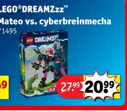 Kruidvat Lego Dreamz Mateo vs. cyberbreinmecha aanbieding