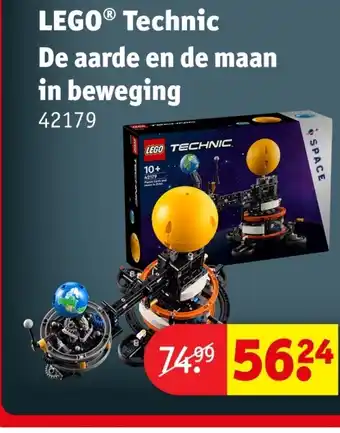 Kruidvat LEGO De aarde en de maan in beweging Technic aanbieding