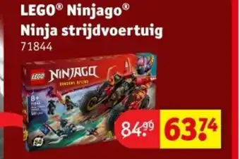 Kruidvat LEGO Ninja strijdvoertuig Ninjago aanbieding