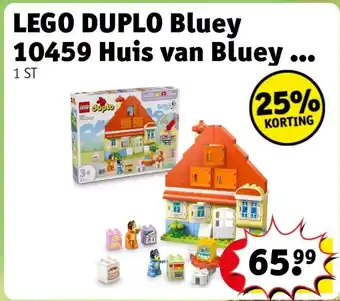 Kruidvat Lego Duplo Bluey 10459 Huis van Bluey aanbieding