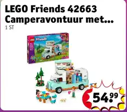 Kruidvat LEGO Friends 42663 Camperavontuur met aanbieding