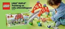Kruidvat Lego Duplo Treinbrug en rails uitbreidingsset aanbieding