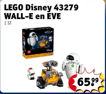 Kruidvat LEGO Disney 43279 WALL-E en EVE aanbieding