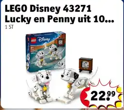 Kruidvat LEGO Disney 43271 Lucky en Penny uit 10 aanbieding