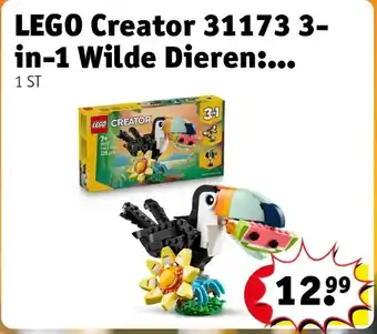 Kruidvat LEGO Creator 31173 3- in-1 Wilde Dieren aanbieding