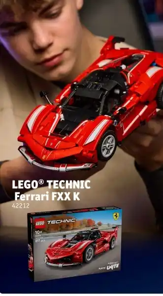 Kruidvat Lego Technic Ferrari FXX K aanbieding