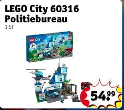 Kruidvat LEGO City 60316 Politiebureau aanbieding