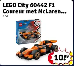 Kruidvat LEGO City 60442 F1 Coureur met McLaren aanbieding