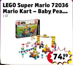 Kruidvat LEGO Super Mario 72036 Mario Kart - Baby Pea aanbieding