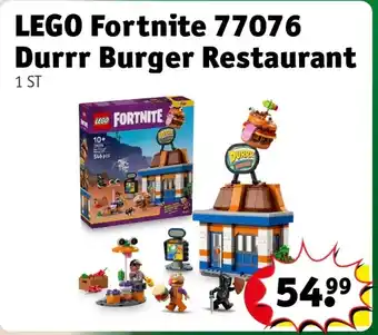 Kruidvat LEGO Fortnite 77076 Durrr Burger Restaurant aanbieding