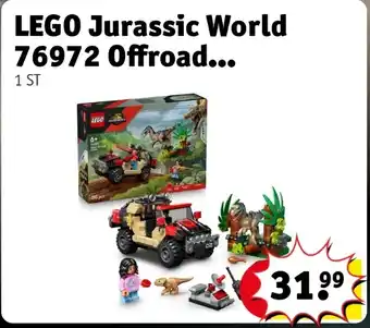 Kruidvat LEGO Jurassic World 76972 Offroad aanbieding