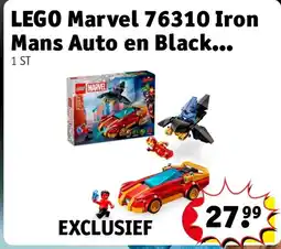 Kruidvat LEGO Marvel 76310 Iron Mans Auto en Black aanbieding