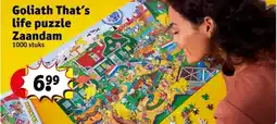 Kruidvat Goliath That's life puzzle Zaandam aanbieding