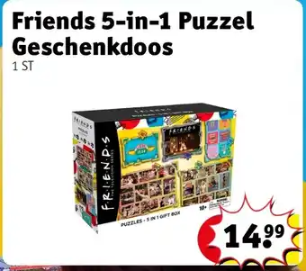 Kruidvat Friends 5-in-1 Puzzel Geschenkdoos aanbieding