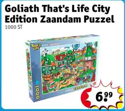 Kruidvat Goliath That's Life City Edition Zaandam Puzzel aanbieding