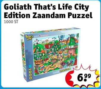 Kruidvat Goliath That's Life City Edition Zaandam Puzzel aanbieding
