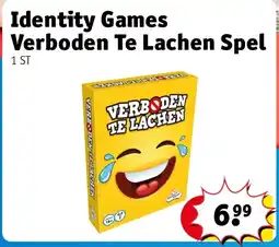Kruidvat Identity Games Verboden Te Lachen Spel aanbieding