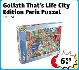 Kruidvat Goliath That's Life City Edition Paris Puzzel aanbieding