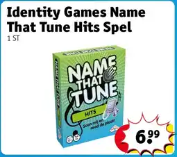 Kruidvat Identity Games Name That Tune Hits Spel aanbieding
