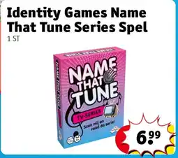 Kruidvat Identity Games Name That Tune Series Spel aanbieding