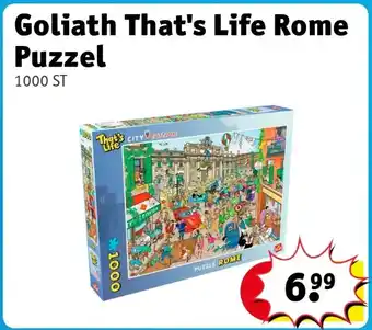 Kruidvat Goliath That's Life Rome Puzzel aanbieding