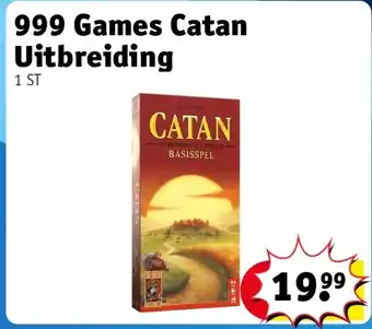 Kruidvat 999 Games Catan Uitbreiding aanbieding