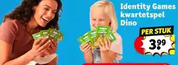 Kruidvat Identity Games kwartetspel Dino aanbieding