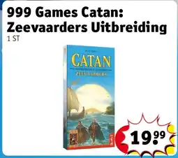 Kruidvat 999 Games Catan Zeevaarders Uitbreiding aanbieding