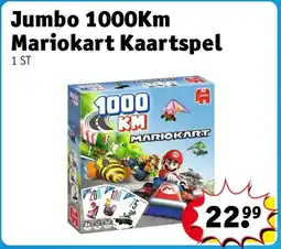Kruidvat Jumbo 1000Km Mariokart Kaartspel aanbieding