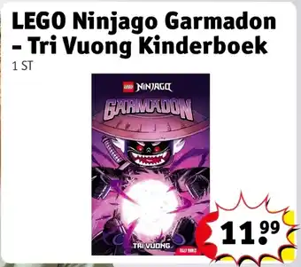 Kruidvat LEGO Ninjago Garmadon Tri Vuong Kinderboek aanbieding