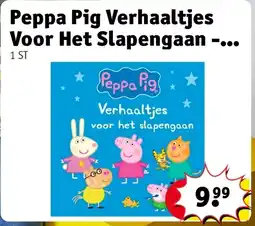 Kruidvat Peppa Pig Verhaaltjes Voor Het Slapengaan aanbieding