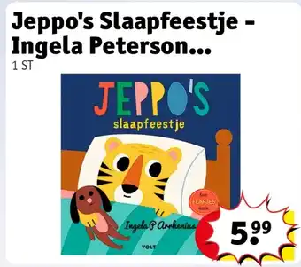 Kruidvat Jeppo's Slaapfeestje - Ingela Peterson aanbieding