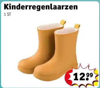 Kruidvat Kinderregenlaarzen aanbieding