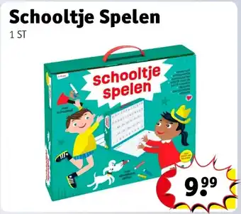 Kruidvat Schooltje Spelen aanbieding