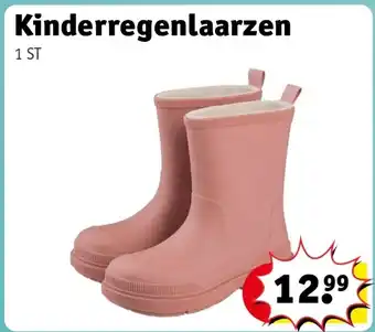Kruidvat Kinderregenlaarzen aanbieding