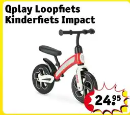 Kruidvat Qplay Loopfiets Kinderfiets Impact aanbieding