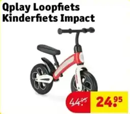 Kruidvat Qplay Loopfiets Kinderfiets Impact aanbieding