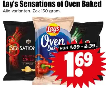 Dirk Lay's Sensations of Oven Baked aanbieding
