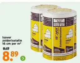 GAMMA Isover zolderisolatie aanbieding