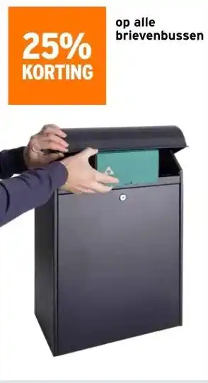 GAMMA Op alle brievenbussen aanbieding