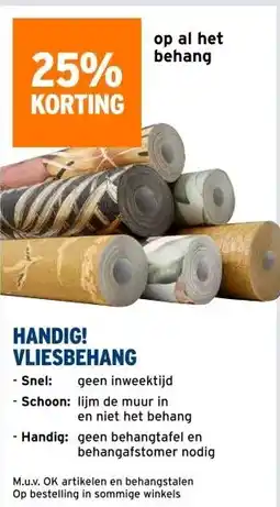 GAMMA Op al het behang aanbieding