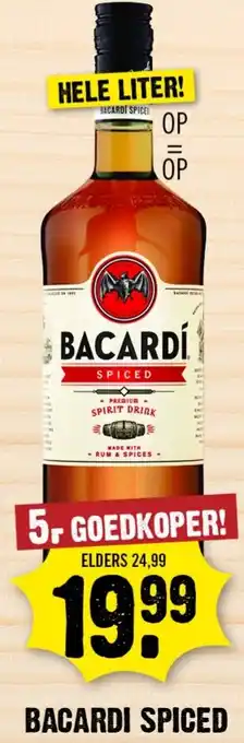 Dirk Bacardi Spiced aanbieding