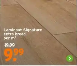 GAMMA Laminaat Signature extra breed aanbieding