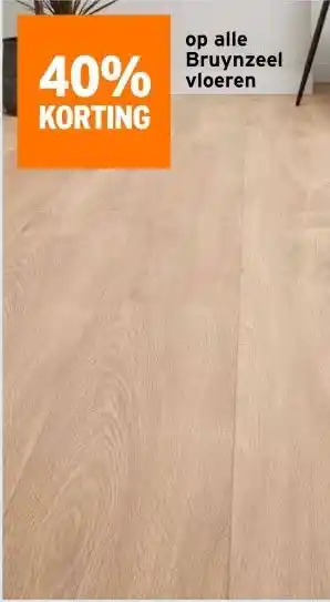 GAMMA op alle Bruynzeel vloeren aanbieding